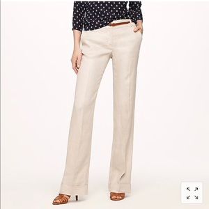 NWOT!! JCrew linen trousers